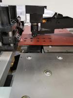 Máquina de perfuração da placa do CNC com diâmetro de furo 26mm da perfuração de 3 estações do dado