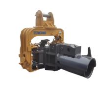 Motorista de pilha With Vibro Hammer da folha do picovolt do projeto do painel solar e máquina escavadora