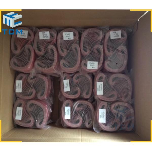 Tank Polishing Consumable Grit Abrasive Sanding Belts Polishing Belts