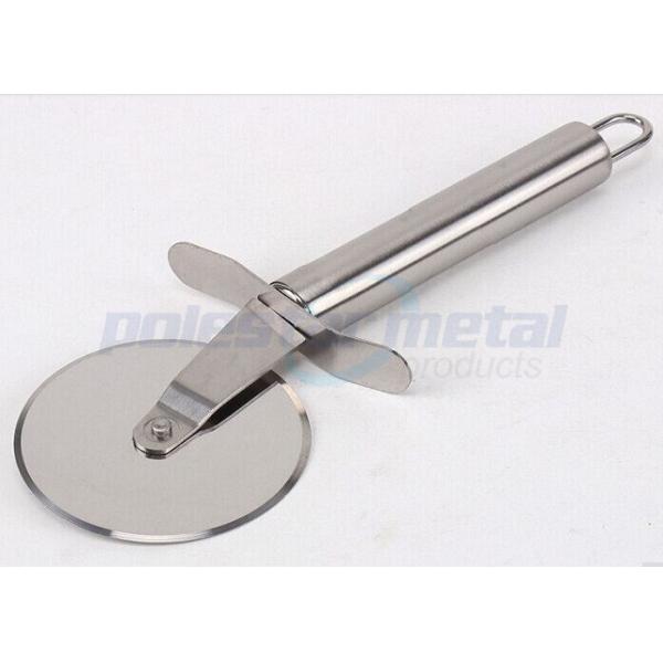 Herramienta plástica 154g del cuchillo de la pizza del acero inoxidable de la rueda del cortador de la pizza del artículos de cocina