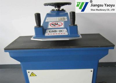 Auto Lubricating System Leather Clicking Machine For Outsole / Slipper Sole Cutting