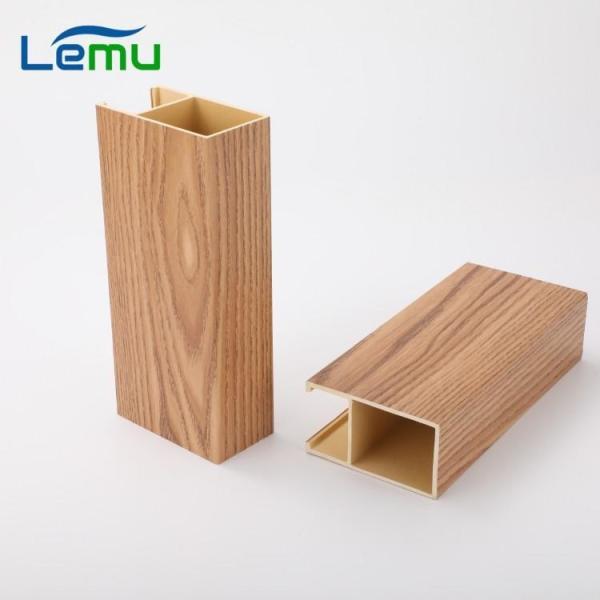 2.9m Black Nano Sheet 3D Insulated Slat Wood WPC Wall Panel for Indoor Decoration