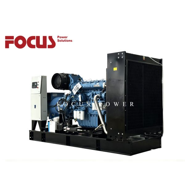 500KW Open Type Water Cooling Power Generator with Weichai 6M33D633E200 Engine for Industrial Use