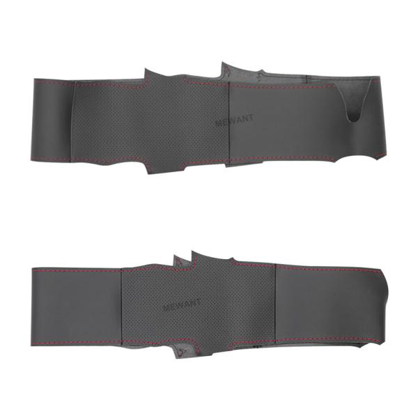 MEWANT For Chevrolet Spark EV Hand Sew Red Carbon Fiber Steering Wheel Protective Cover Customization Wholesale Dropshipping
