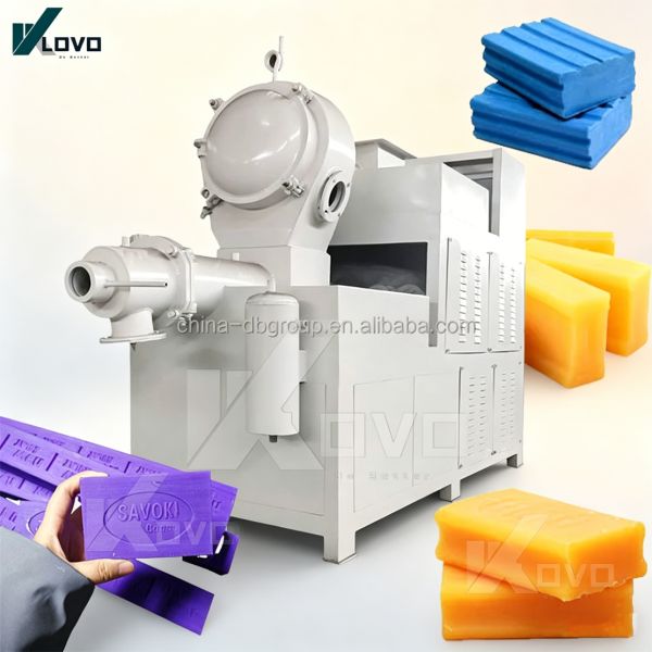 Automatic Soap Plodder Machine Soap Bar/ Bath Making Machine Soap Production Line Soap Stamping And Cutting Machine