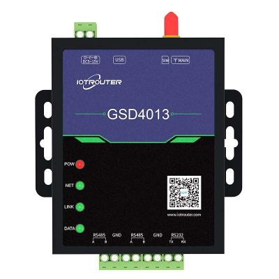 Appui futé Modbus du passage 4G DTU de RS485 RS232 LTE à la conversion de données de JSON pour le projet industriel d'IOT