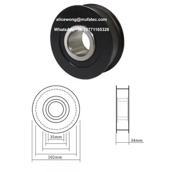 35X93/102X38/34 Forklift Sprocket Bearings Heavy Duty Bearings