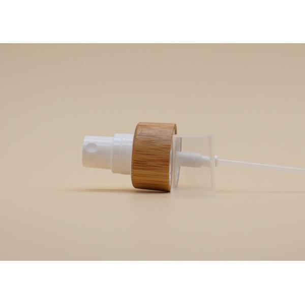 крышка насоса спрейера тумана белизны 24мм обшитая бамбуком половинная для личной заботы