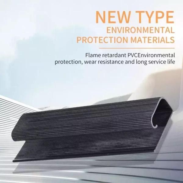 Cable Trunking Wiring Ducts Electrical Cable Management Plastic Trunk with Adhesive Profiles Customized