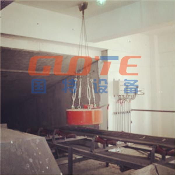 Building Material Shops Conveyor Belt RCDB N52 Magnet Type Electromagnetic Iron Separator