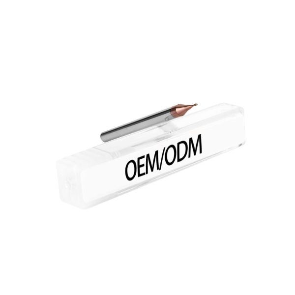 SP Series Precision Micro End Mills with 4mm Shank Diameter and 30° or 45° Helix Angle for Steel and Copper Machining