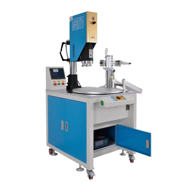 Multi Station Rotary Ultrasonic Plastic Welding Machine 15kHz For Medical Plastic Parts