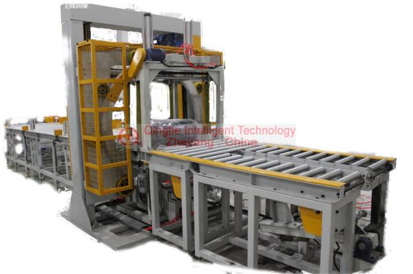 Humanized Structure Coil Stretch Wrapping Machine Horizontal Universal Type