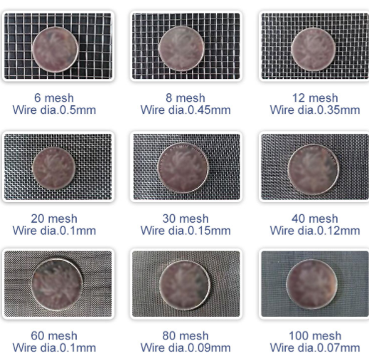5m Wide SS316 Woven Stainless Steel Wire Mesh Roll