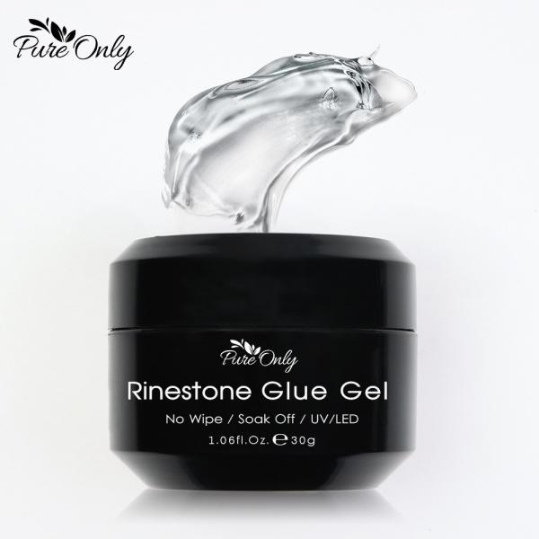 Pure Only Non-toxic Nail Glue for Nails 10g/30g/50g Super Nail Art Rhinestone Glue Custom Only