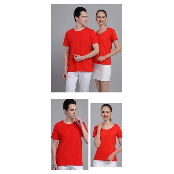 Футболка рукава краткости ODM 100% хлопок шеи o