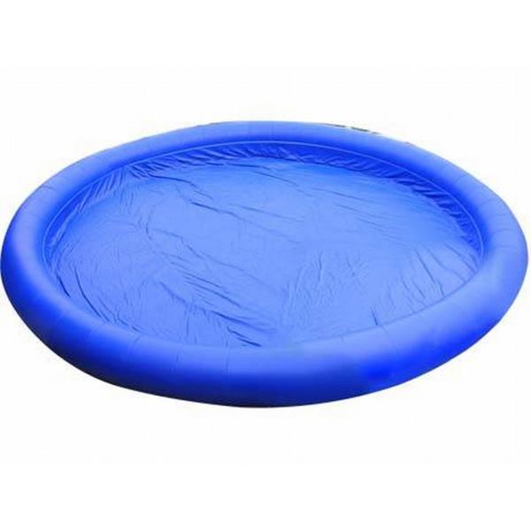 0.6 mm / 0.9 mm Pvc Plastic Blue Inflatable Swimming Pools Portable Above Ground