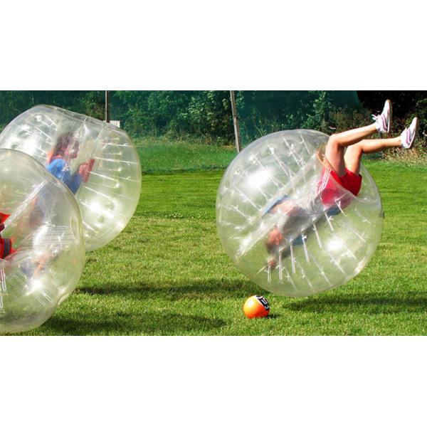 Big Inflatable Bubble Soccer Diameter 1.2m / 1.5m / 1.8m For Head Sport Football