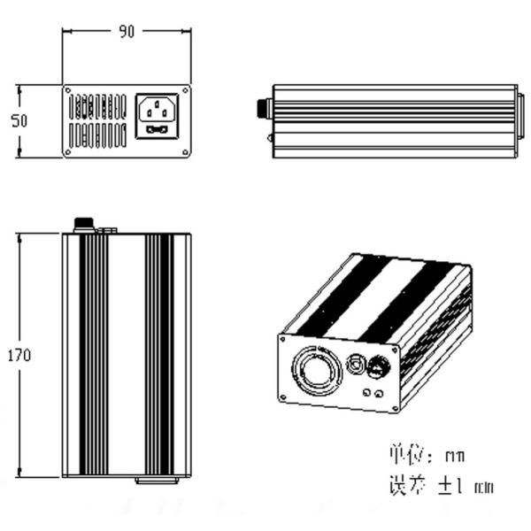 48V 4A Electric Smart Motorcycle Battery Charger Max Voltage 54.6V / 58.4V