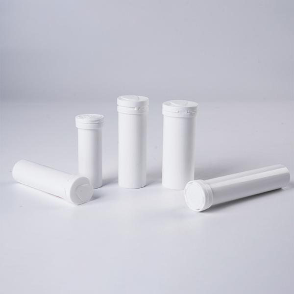 Manipulation de surface mate Tubes de comprimés effervescents vides sur mesure pour les pilules de vitamine C