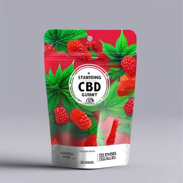 Raw Traceability Recyclable Printed Mylar Bag Smell Proof Moisture proof Weed Flower Packaging