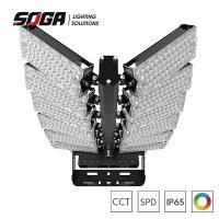 600-1800W LED High Power Light Sports Light pour la charge du vent Peut résister à la charge du vent de classe 17 56,1-61,2 M/s