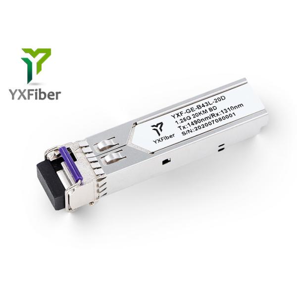 20KM 1490nm/1310nm Bidirectional Sfp Transceiver BIDI SFP Module LC