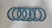  Volvo Hydraulic Rod Seal Polyurethane PU Oil Resistant OEM Sky Blue Seal Kit