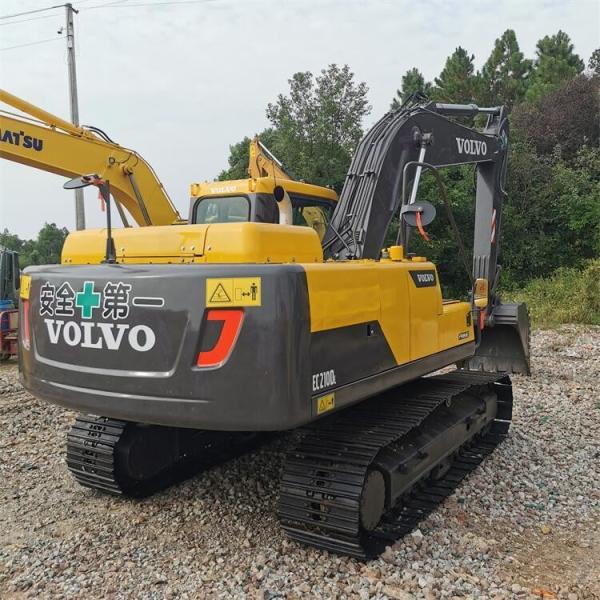 ORIGINAL 21ton Volvo EC210 Excavadora usada Volvo 210 Máquina de Escavação de Pista