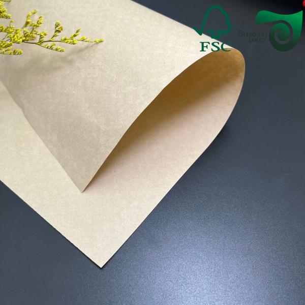 50 g de papier MG Kraft à haute brillance Blanc MG papier tissé pour l'impression numérique