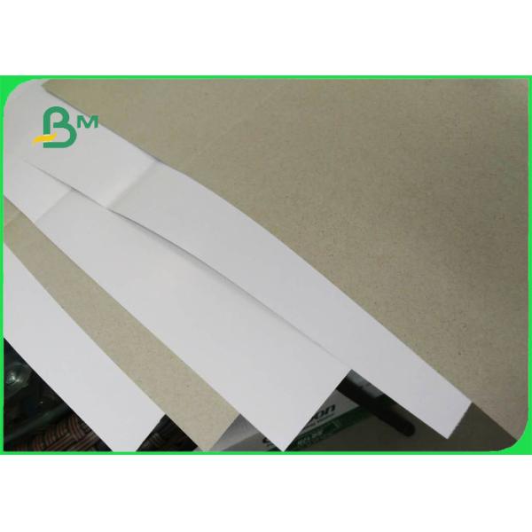 duplex board Waster Paper Pulp Recycled Coated Chromo Duplex Cardboard White / Grey