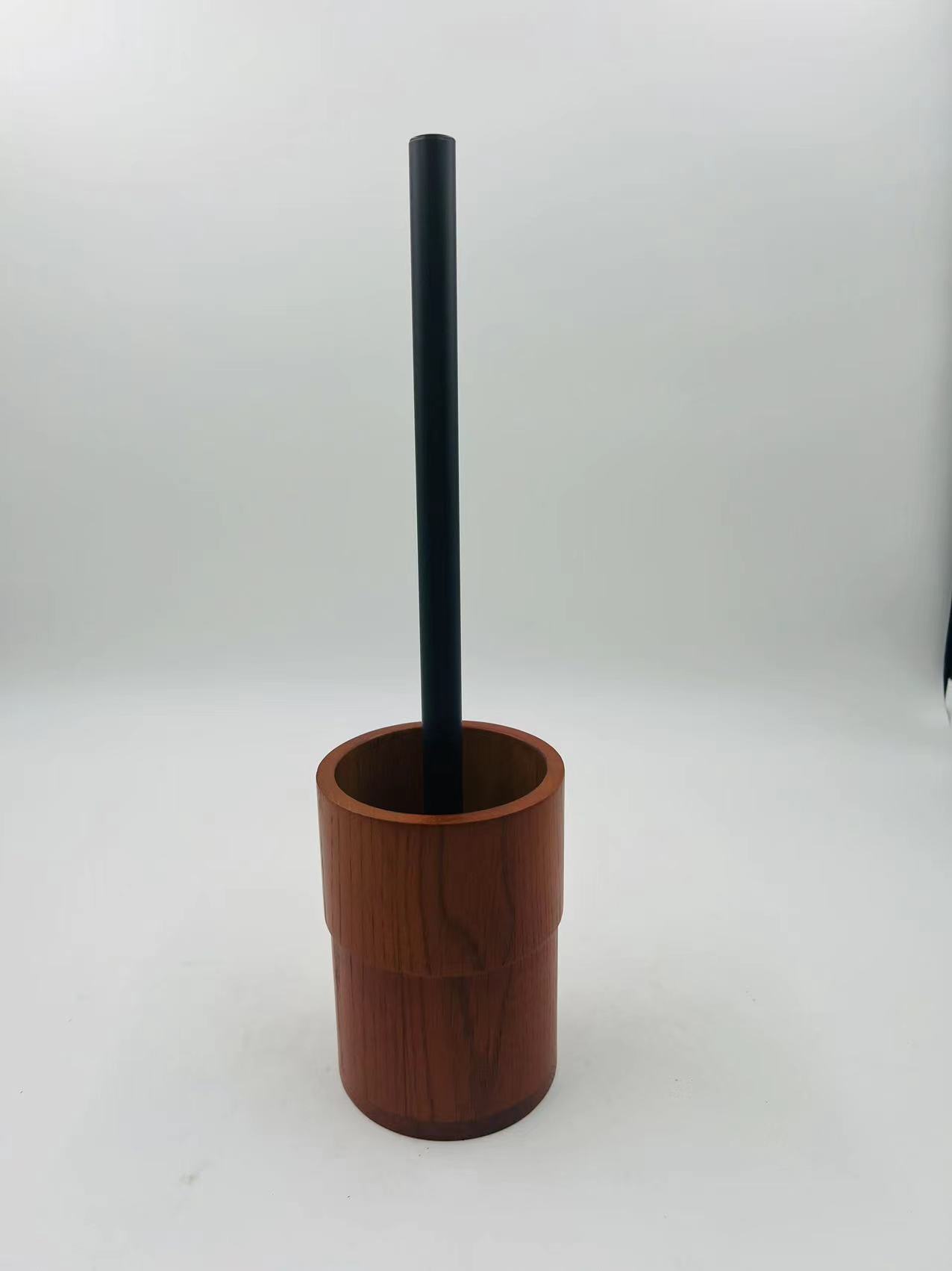 Brown OAK Bathroom Countertop Accessories Set Round Shape Black Pump Soap Dispenser (Красный дубль) Аксессуары для ванной столы круглый формат черный насос для мыла