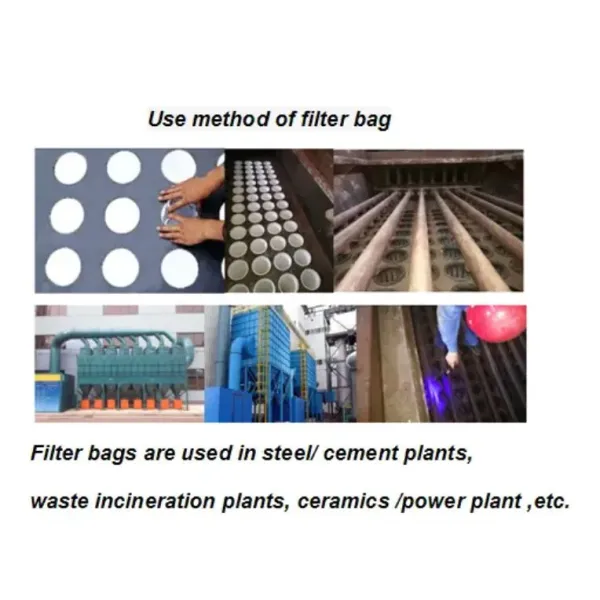 Woven Weave Black Fiberglass Cloth Filter Used for Filter Bag