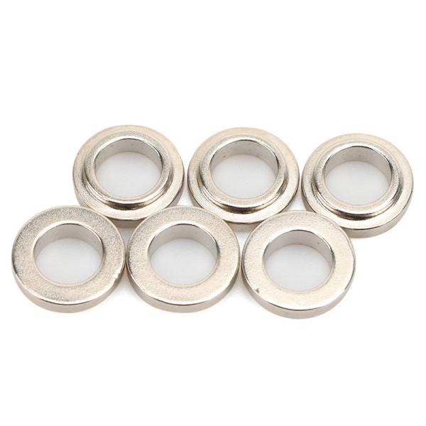 Nickel Coated NdFeB Magnet With Axial Direction Bending Service Rare Earth Magnet Recycling