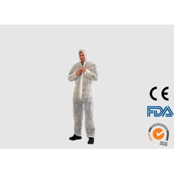 Удобные устранимые Ковералльс ППЭ, с капюшоном устранимый комбинезон картины