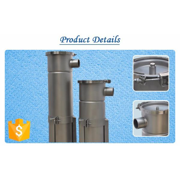 Filtre à jaquette isolée en acier inoxydable, équipement de filtration de l'eau