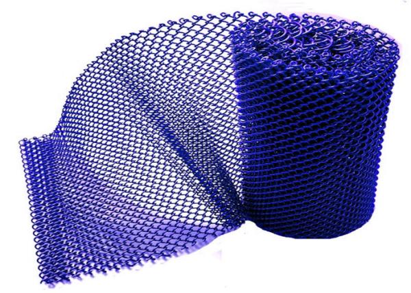 1.2mm Thick 6mm Hole Chainlink Steel Mesh Curtain Oem