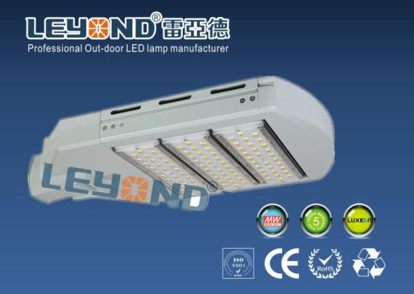 Super Bright IP66 Waterproof LED Street Lighting , road led lights 110lm - 120lm / w