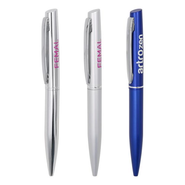 Business Gift Classic Twist Aluminum Ball Pen Promotion Ballpoint Pen School Office
