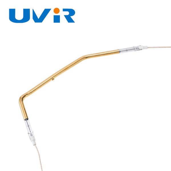Gold Coated Quartz Infrared Heating Element Tube 150-6000W