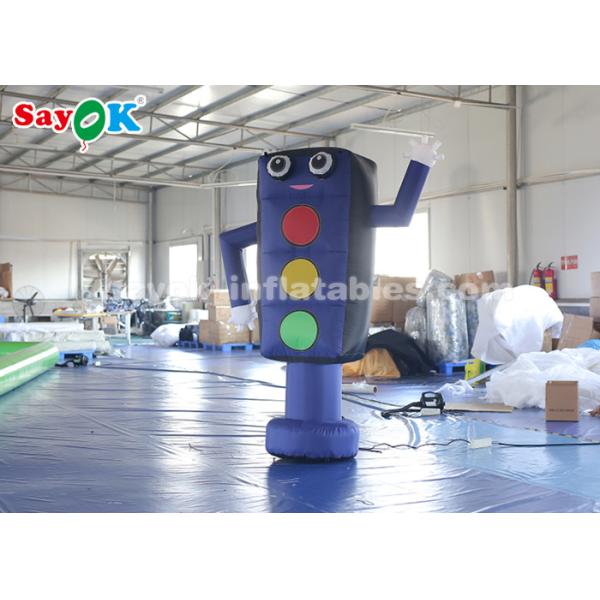 Blow Up Cartoon Characters Promotion Inflatable Cartoon Characters 2m Traffic Light Model CE