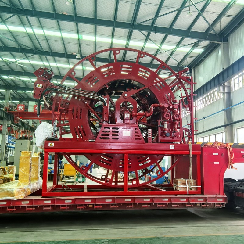 OEM Hydraulic Drive Coiled Tubing Reel Custom Designs CT Reel High Capacity
