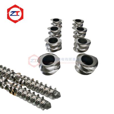 Twin Screw Extruder Parts WR5/6542/1.2379/1.4114/ Nickel Alloy Hardness HRC58-62 Sand Blast/Polishing