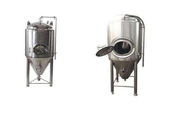 100% TIG Welding Conical Beer Fermenter With 50MM Polyurethane Insulation