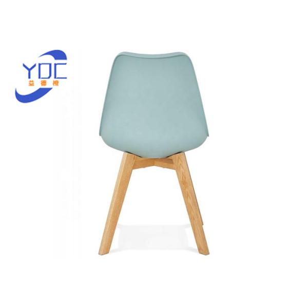 Luxury Suede Modern Wooden Low Back Tufted Dining Room Chairs