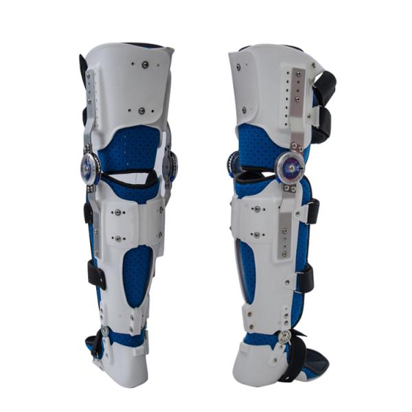 High Strength Orthopedic Orthosis Hinged Ankle Foot Orthosis Splint Leg Support