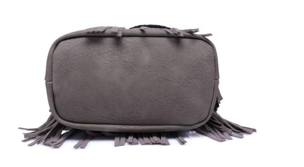 2016 summer new Korean version of Mobile Messenger bag fashion wild tassel bucket Ms. influx of women