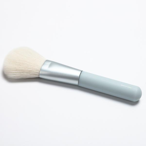 White PBT Hair Mini Makeup Brush Set 4pcs For Travel Plastic Handle
