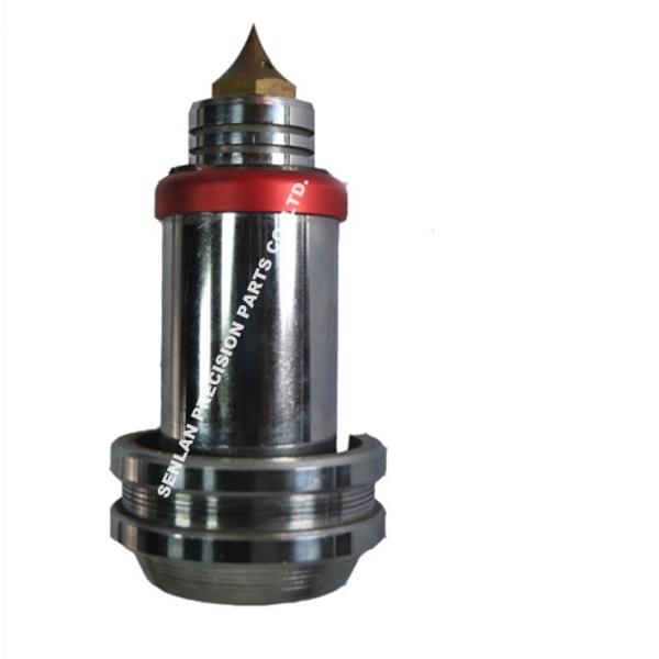 S136 Material Hot Runner Nozzle with 46-52HRC Hardness for Plastic Injection Mold Customized Service