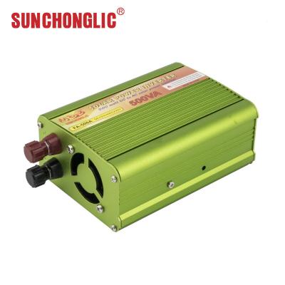 Invertisseur de puissance à ondes sinusoïdes modifié de 500 va avec sortie USB 12 V 220 V